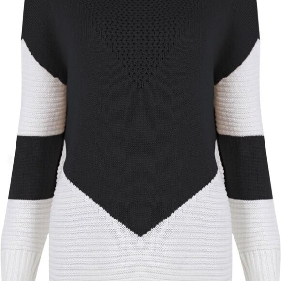 NWT Shermie Women's Cute Heart Pattern‎ Casual Knitted Sweater - Picture 7 of 11